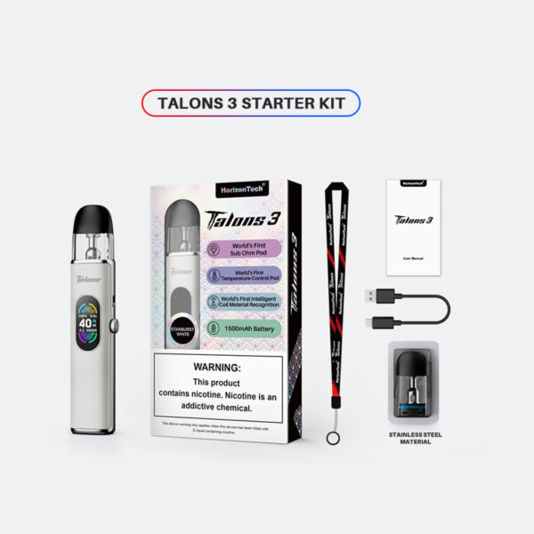 HorizonTech Talons 3 Pod Vape Kit - Image 3